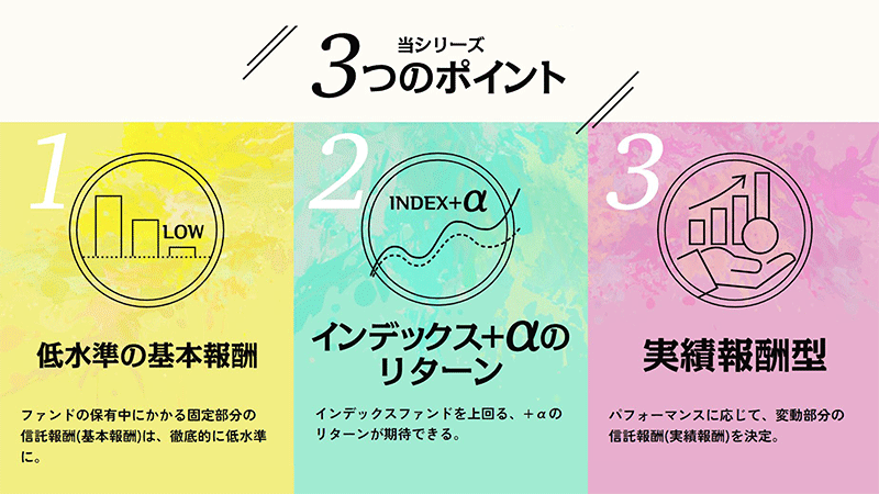 図表1:当シリーズ 3つのポイント